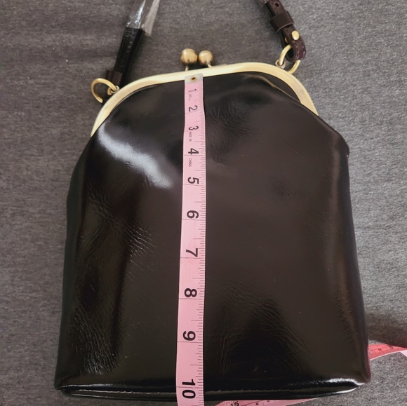 Tashenkender  LEATHER FRAME CROSSBODY BAG KISSLOCK - Picture 5 of 14